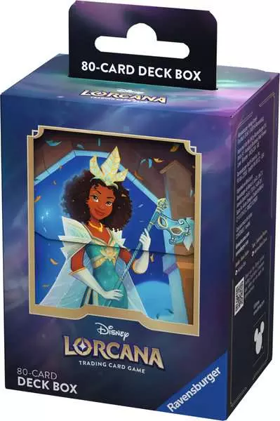 Disney's Lorcana - Shimmering Skies - Tiana - 80 Card Deck Box - Ravensburger