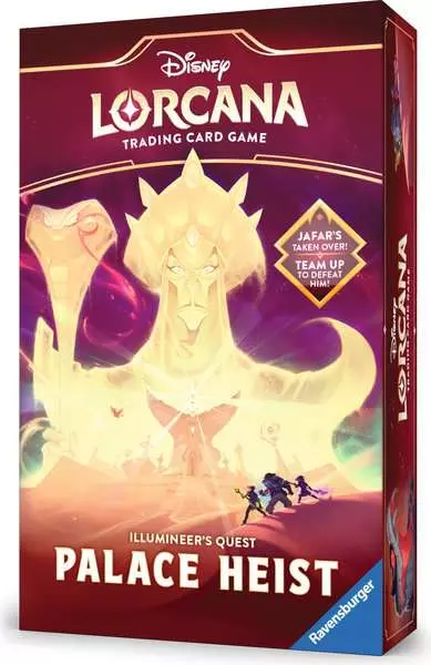 Disney's Lorcana - Reign of Jafar - Illumineer's Quest - Palace Heist - Ravensburger Games