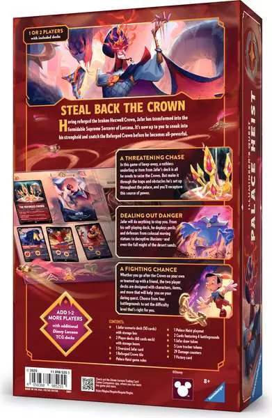 Disney's Lorcana - Reign of Jafar - Illumineer's Quest - Palace Heist - Ravensburger Games