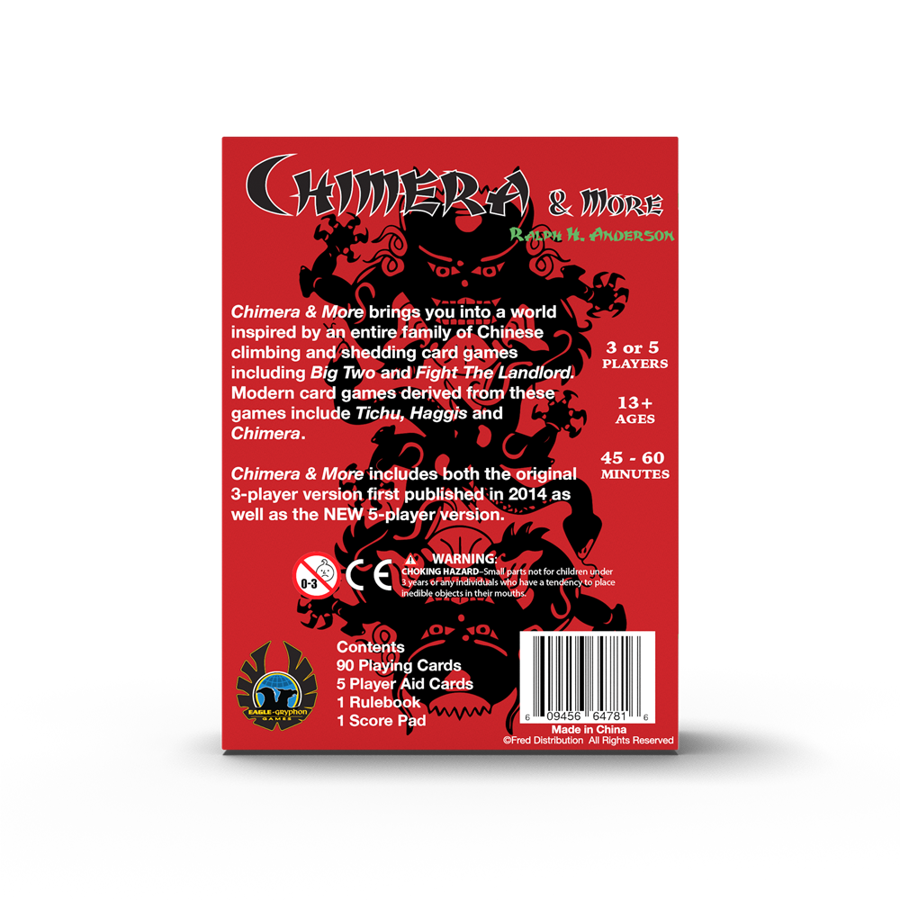 Chimera & More - Wonderful Chinese Card Games - Eagle Gryphon Games