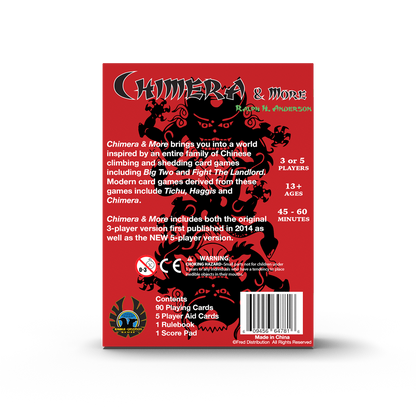 Chimera & More - Wonderful Chinese Card Games - Eagle Gryphon Games
