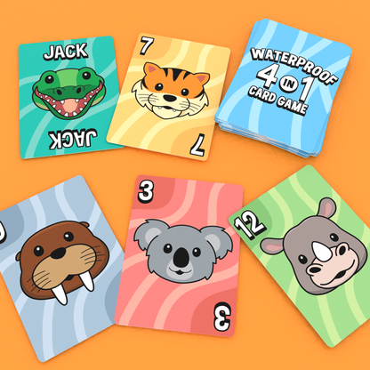 Bicycle: Waterproof 4-in-1 Card Games