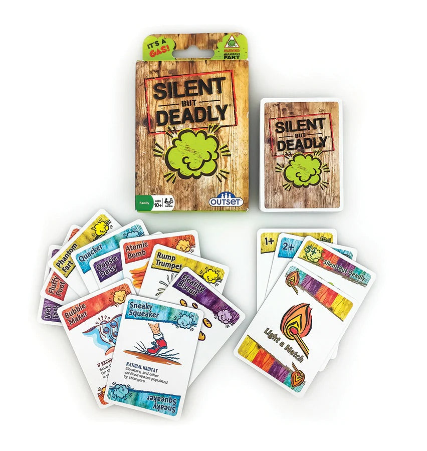Silent But Deadly Card Game - Outset