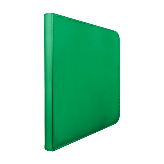 Vivid - 12-Pocket Zippered PRO-Binder - Green - Ultra Pro