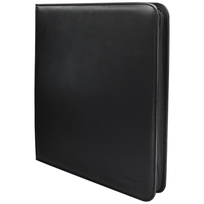 Vivid - 12-Pocket Zippered PRO-Binder - Black