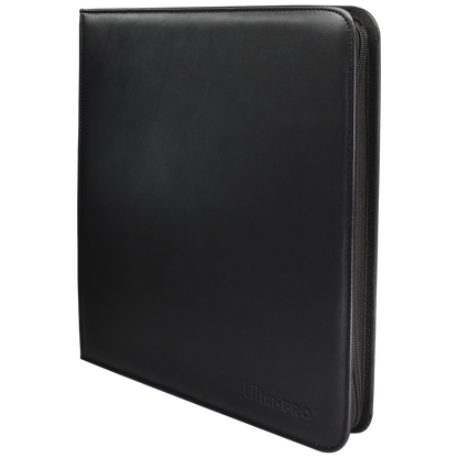 Vivid - 12-Pocket Zippered PRO-Binder - Black