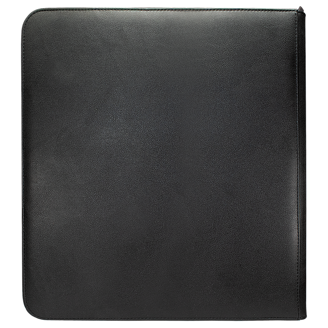 Vivid - 12-Pocket Zippered PRO-Binder - Black
