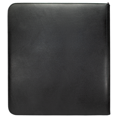 Vivid - 12-Pocket Zippered PRO-Binder - Black