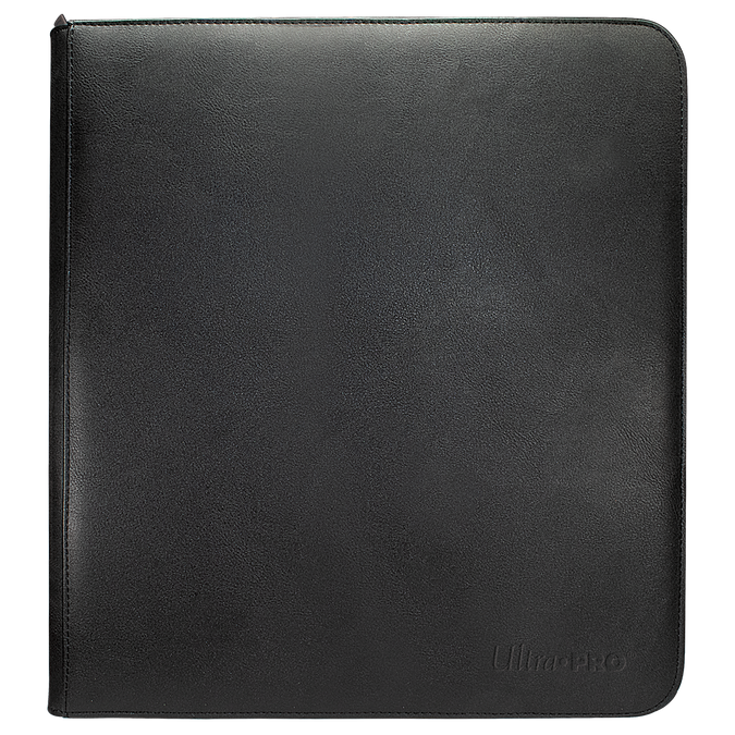 Vivid - 12-Pocket Zippered PRO-Binder - Black