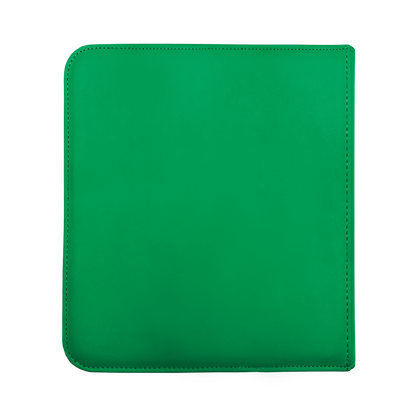 Vivid - 12-Pocket Zippered PRO-Binder - Green - Ultra Pro