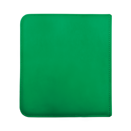 Vivid - 12-Pocket Zippered PRO-Binder - Green - Ultra Pro