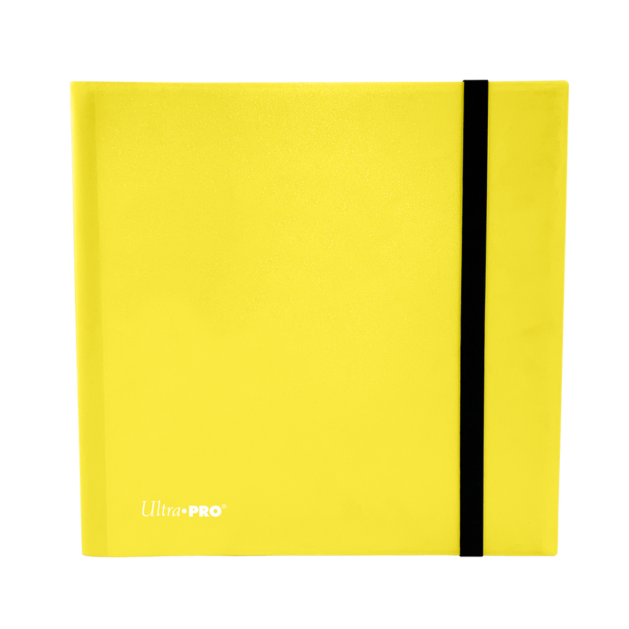 Eclipse - 12-Pocket PRO-Binder - Lemon Yellow - Ultra Pro