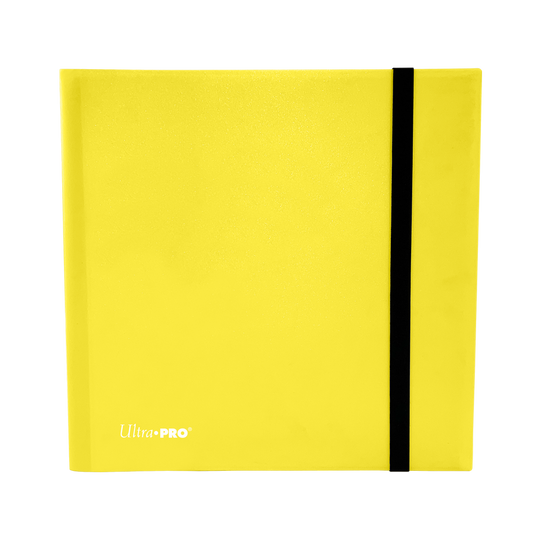 Eclipse - 12-Pocket PRO-Binder - Lemon Yellow - Ultra Pro