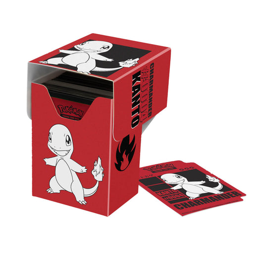 Pokemon - Charmander Full View - Deck Box - Ultra Pro open