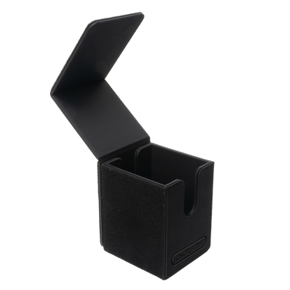 Ultra Pro - Patchcraft - Black Alcove Flip Deck Box - Customize your deck box!