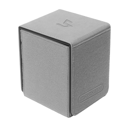 Ultra Pro - Patchcraft - Gray Alcove Flip Deck Box - Customize your deck box!