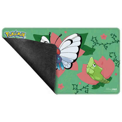 Caterpie Evolutions Stitched Playmat for the Pokemon