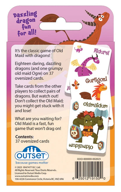 Dragons Old Maid - A Classic Card Game but with Dragons! - Outset