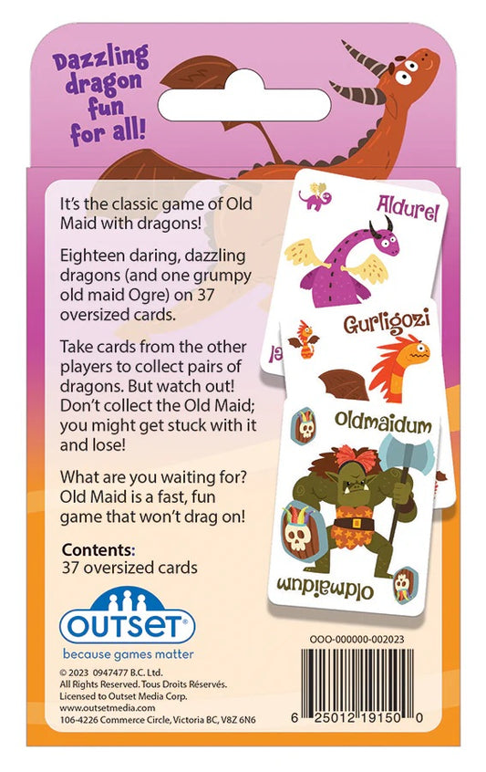 Dragons Old Maid - A Classic Card Game but with Dragons! - Outset