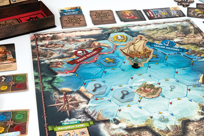 Feed the Kraken! - Deductive Logic Board Game Out on the High Seas - Outset Media