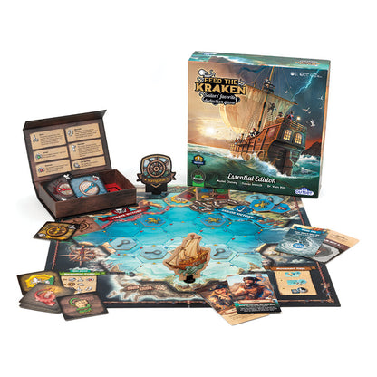Feed the Kraken! - Deductive Logic Board Game Out on the High Seas - Outset Media