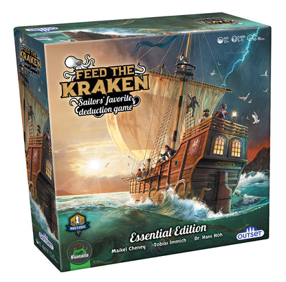 Feed the Kraken! - Deductive Logic Board Game Out on the High Seas - Outset Media