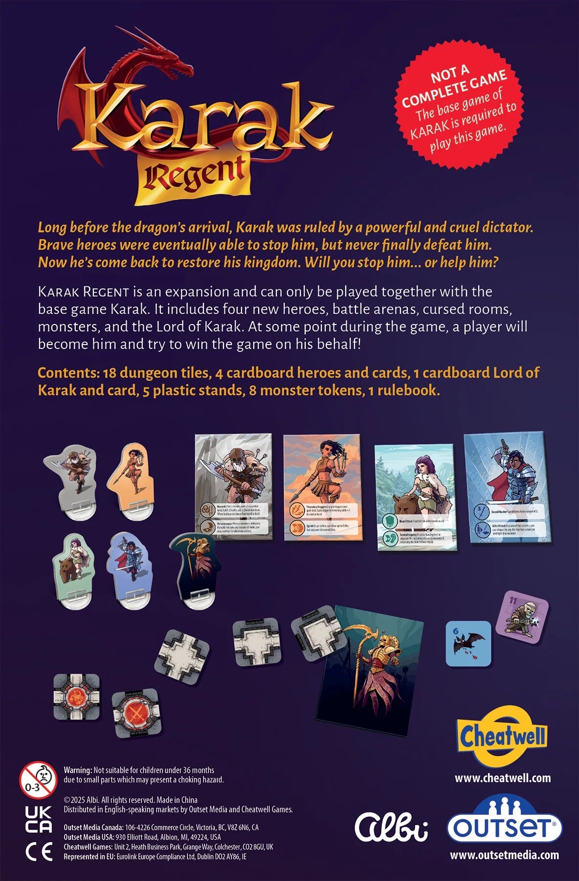Karak Regent Expansion - Outset