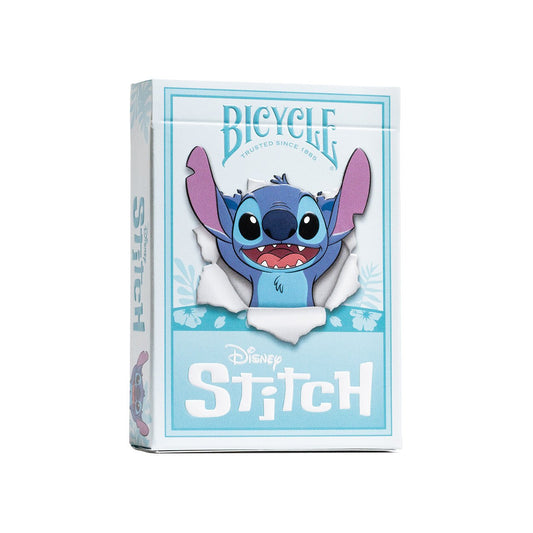 Bicycle Playing Cards - Disney's Lilo & Stitch - Stitch Inspired (Blue) Deck - Playing Cards