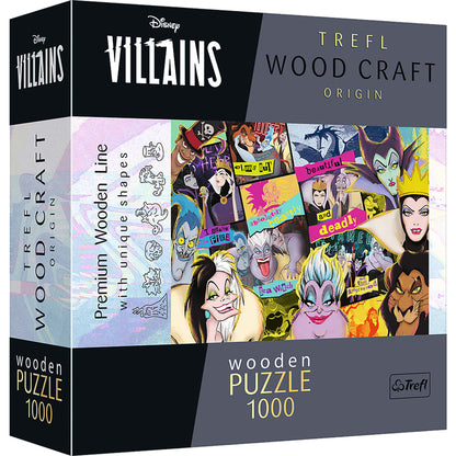 Puzzle: Woodcraft: Disney Villains 1000 Piece