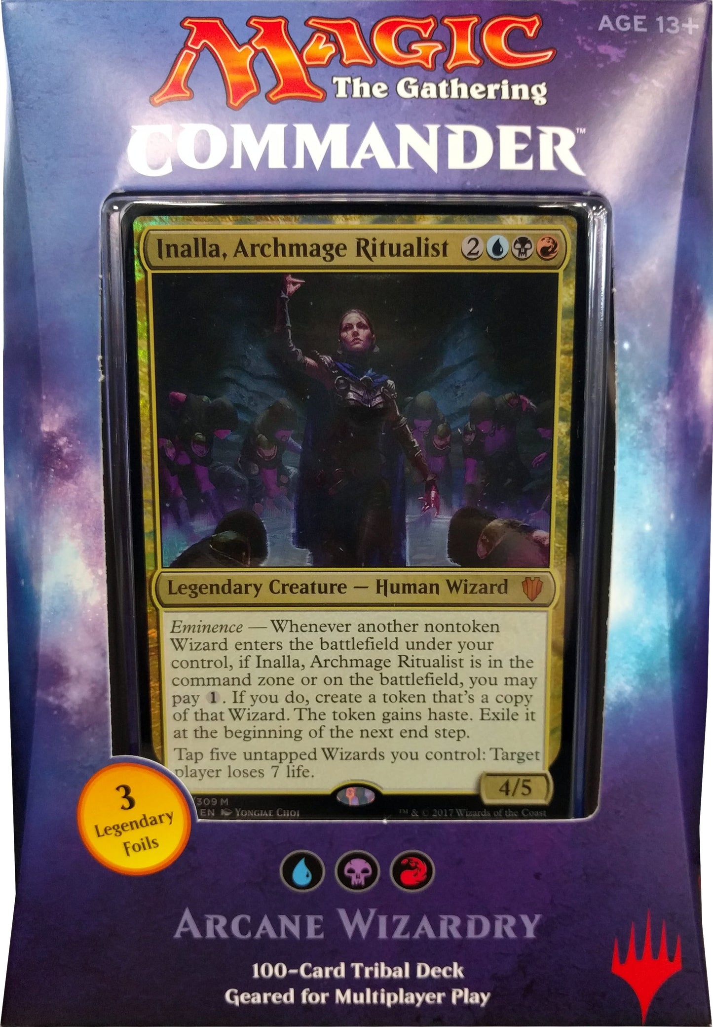 Magic the Gathering - Commander 2017 - Arcane Wizardry Set - Wizards of the Coast