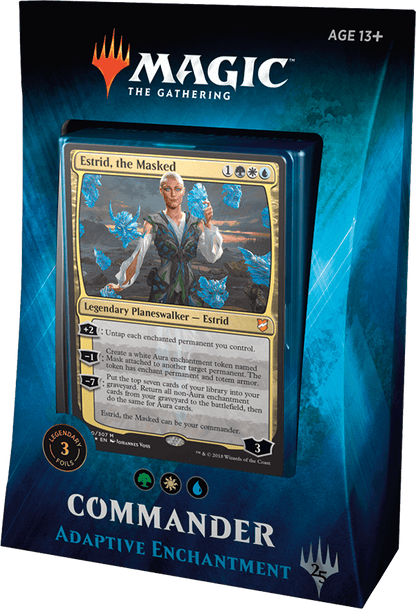 Magic the Gathering - Commander 2018 - Adaptive Enchantment Set - Wizards of the Coast