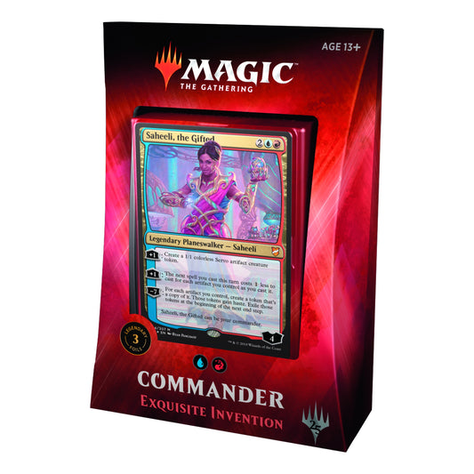 Magic the Gathering - Commander 2018 - Exquisite Invention Set - Wizards of the Coast