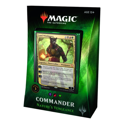 Magic the Gathering - Commander 2018 - Nature's Vengeance Set - Wizards of the Coast