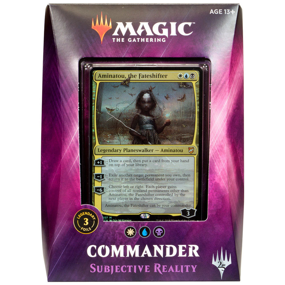 Magic the Gathering - Commander 2018 - Subjective Reality Set - Wizards of the Coast