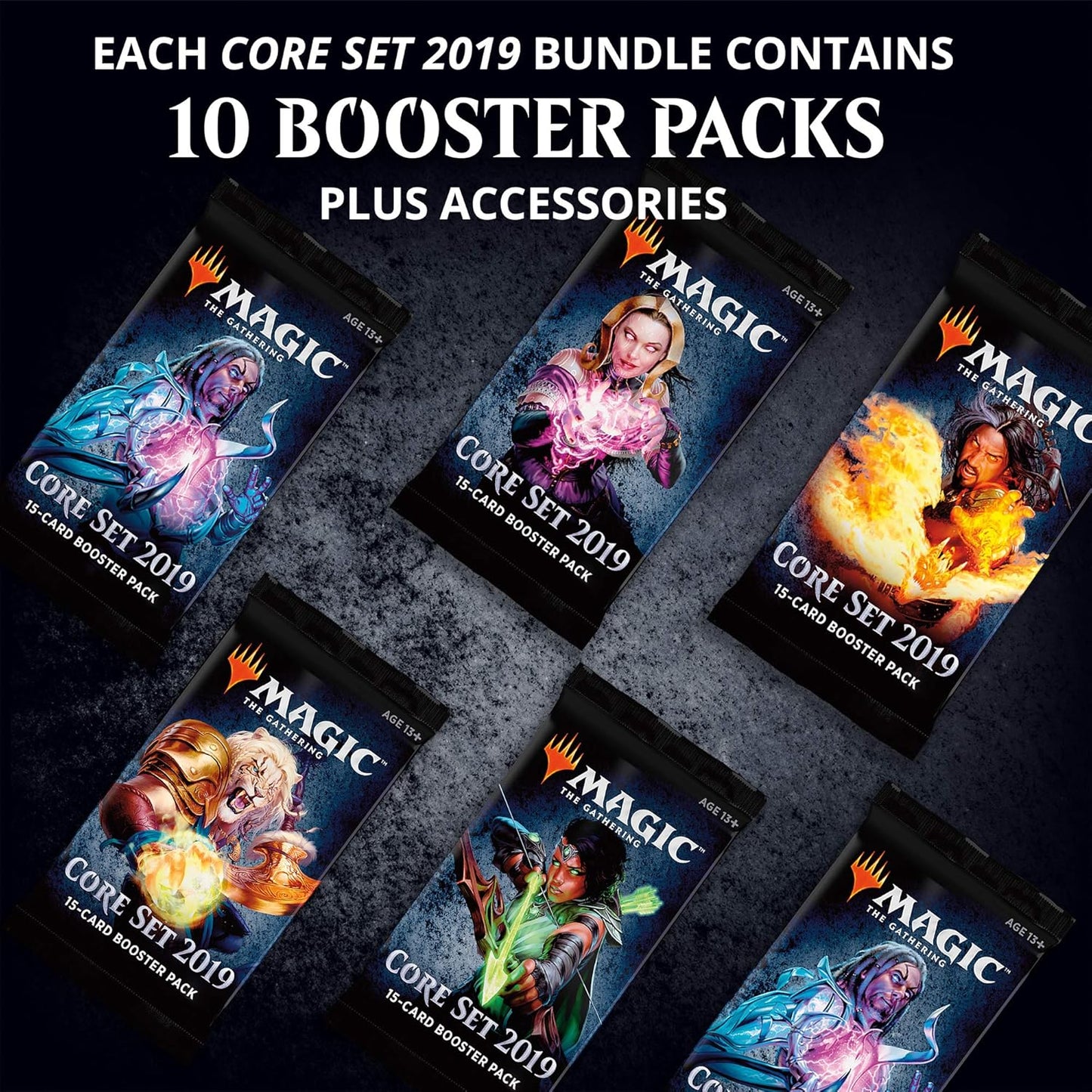 Magic the Gathering - Core Set 2019 Booster Bundle  - Wizards of the Coast