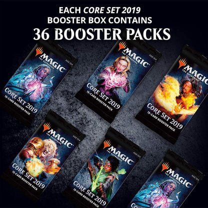 Magic the Gathering - Core Set 2019 Booster Box  - Wizards of the Coast