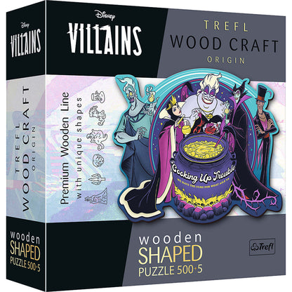 Puzzle: Woodcraft: Disney Villains 500 + 5 Piece