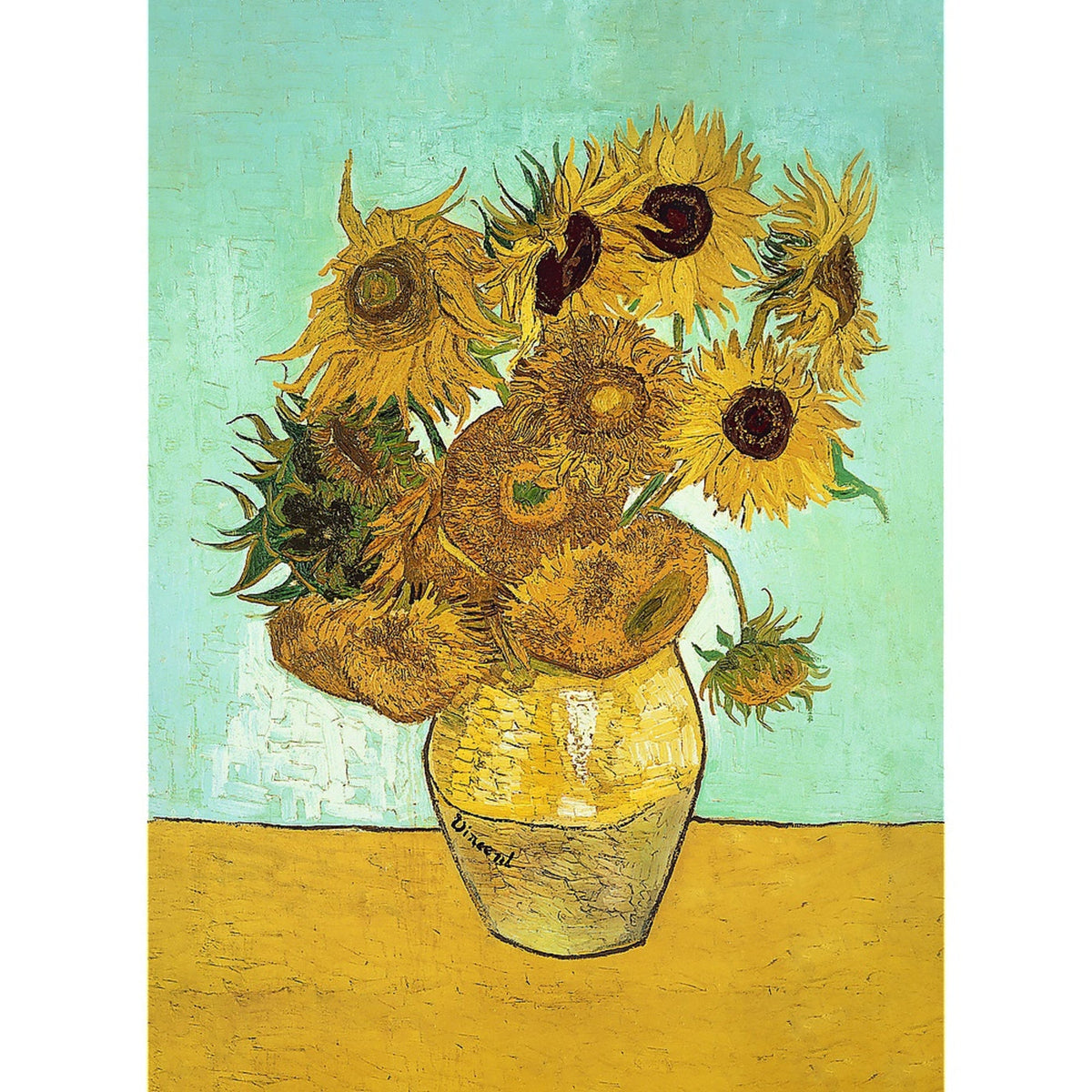 Wooden Puzzle: Vincent Van Gogh Sunflowers - 200 Piece