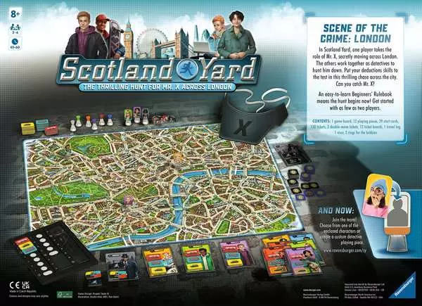 Scotland Yard - The Classic Chase Game is on Again!