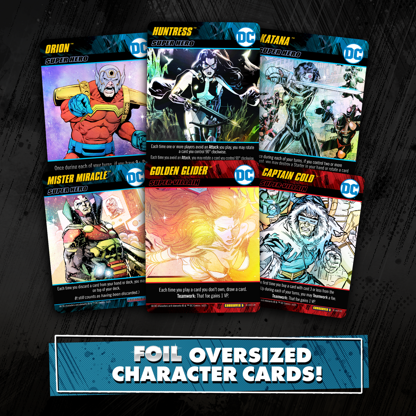 DC Comics Deck Building Game - Crossover Collection Box #01 - 3 Expansions - Cryptozoic