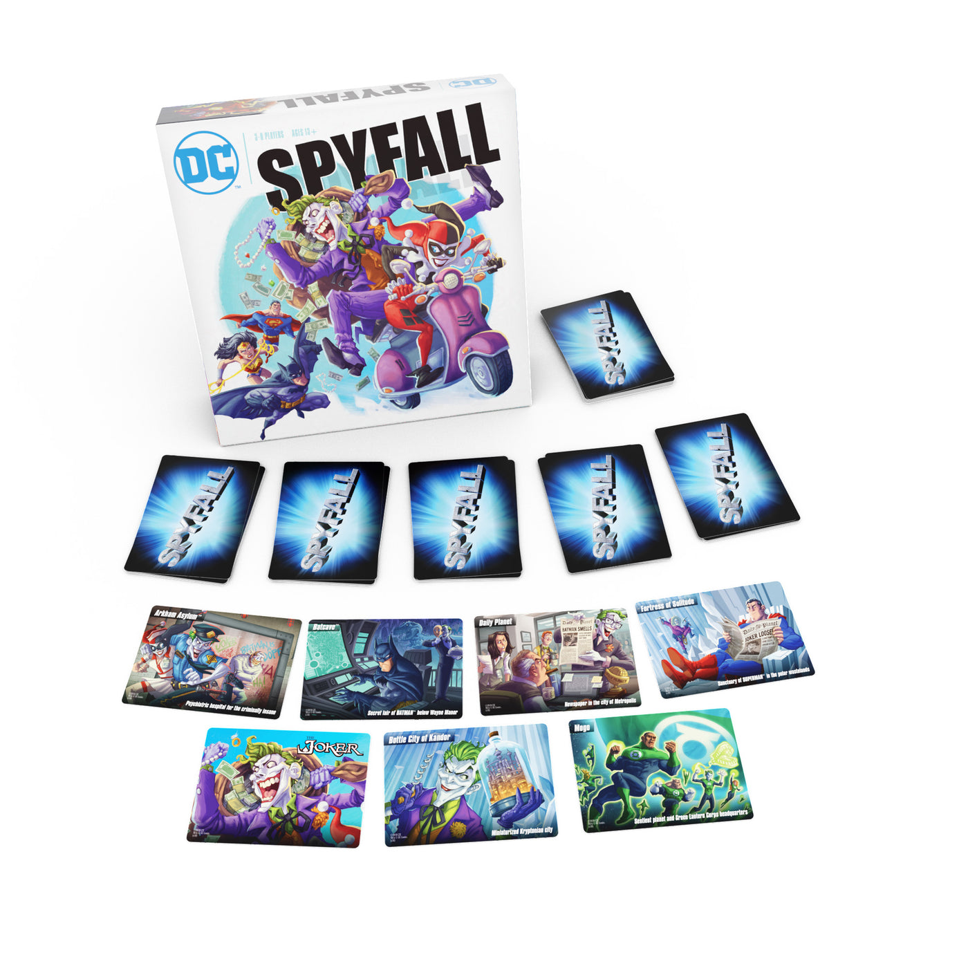DC Spyfall - Group Card Game - Cryptozoic Entertainment