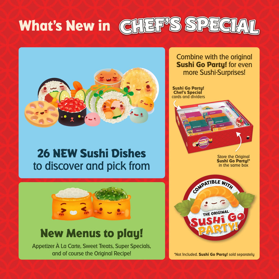 Sushi Go Party! Chef Special