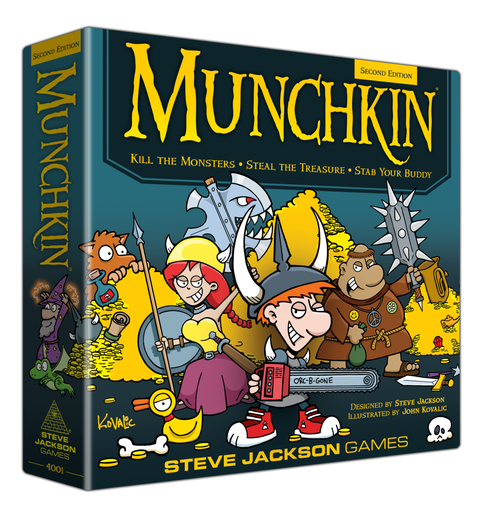 Munchkin Deluxe Second Edition, The Card Game