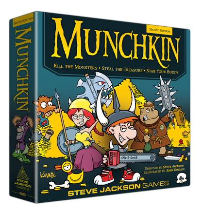 Munchkin Deluxe Second Edition, The Card Game