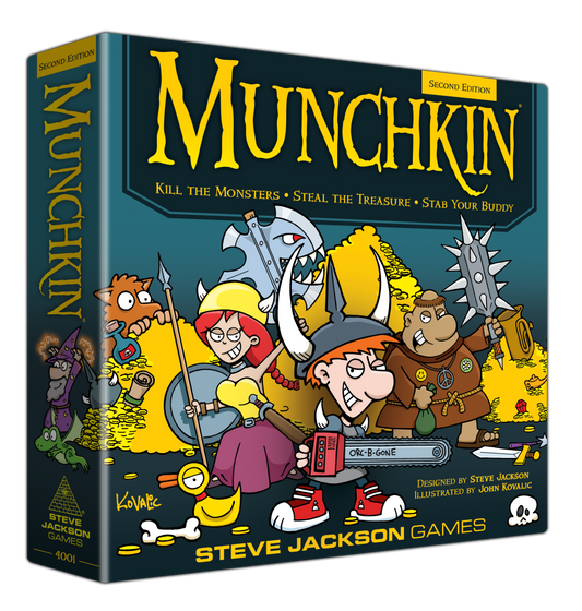 Munchkin Deluxe Second Edition, The Card Game