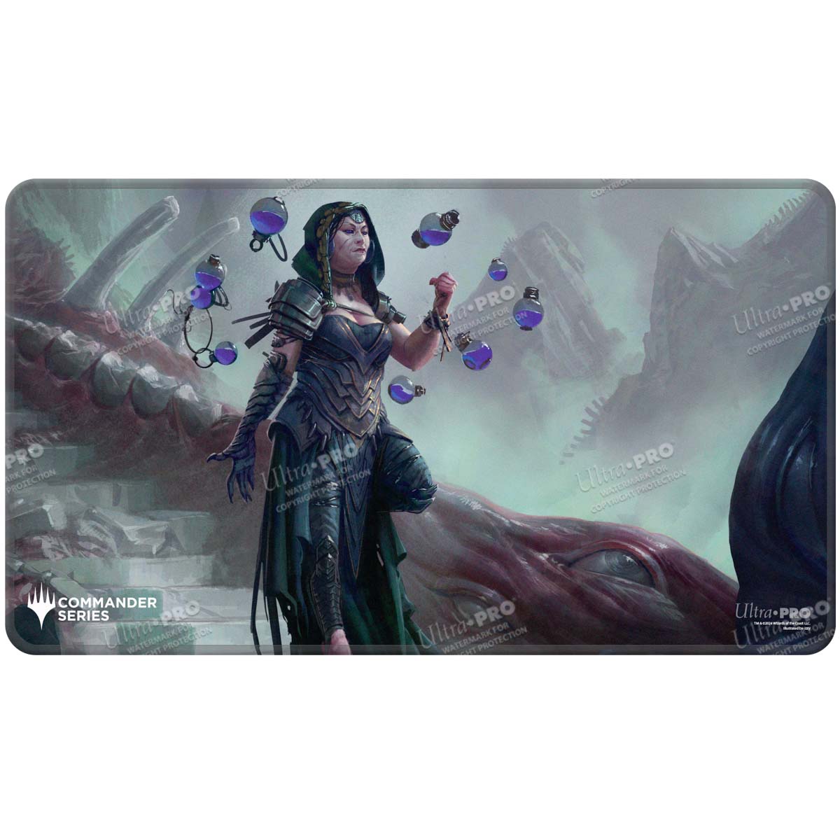 Commander Series #4 Shard - Kess Stitched Standard Gaming Playmat for Magic: The Gathering front