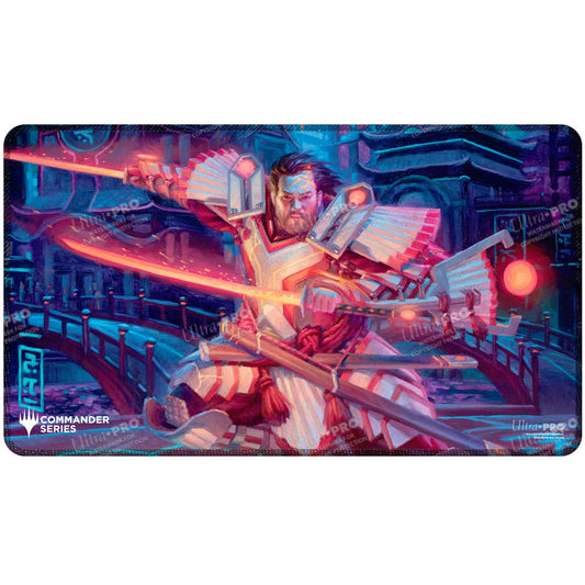 Magic: The Gathering - Commander Series - Isshin - Stitched Playmat - Ultra Pro front