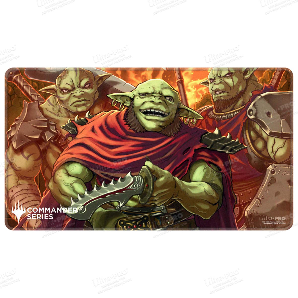 Magic: The Gathering - Commander Series - Krenko - Stitched Playmat - Ultra Pro front