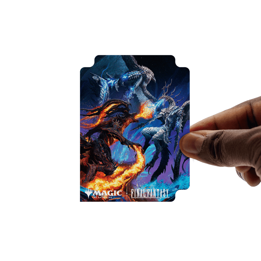 Magic: The Gathering®  FINAL FANTASY™ Bahamut and Ifrit 100+ Deck Box - Ultra Pro