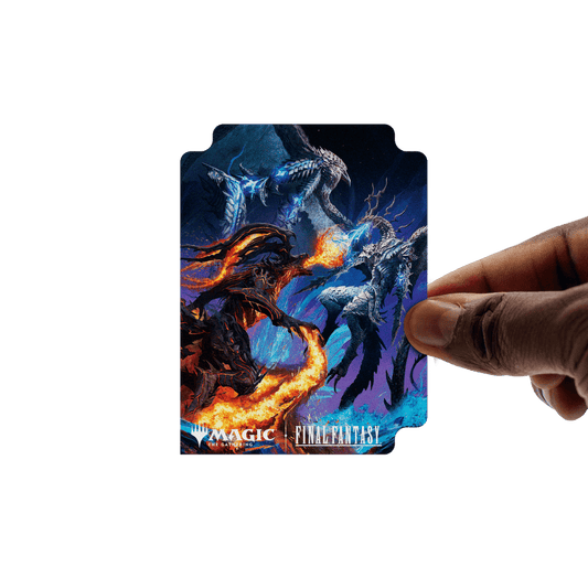 Magic: The Gathering®  FINAL FANTASY™ Bahamut and Ifrit 100+ Deck Box - Ultra Pro